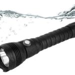 Светодиодный подводный фонарик XHP70.2, 4000 люм